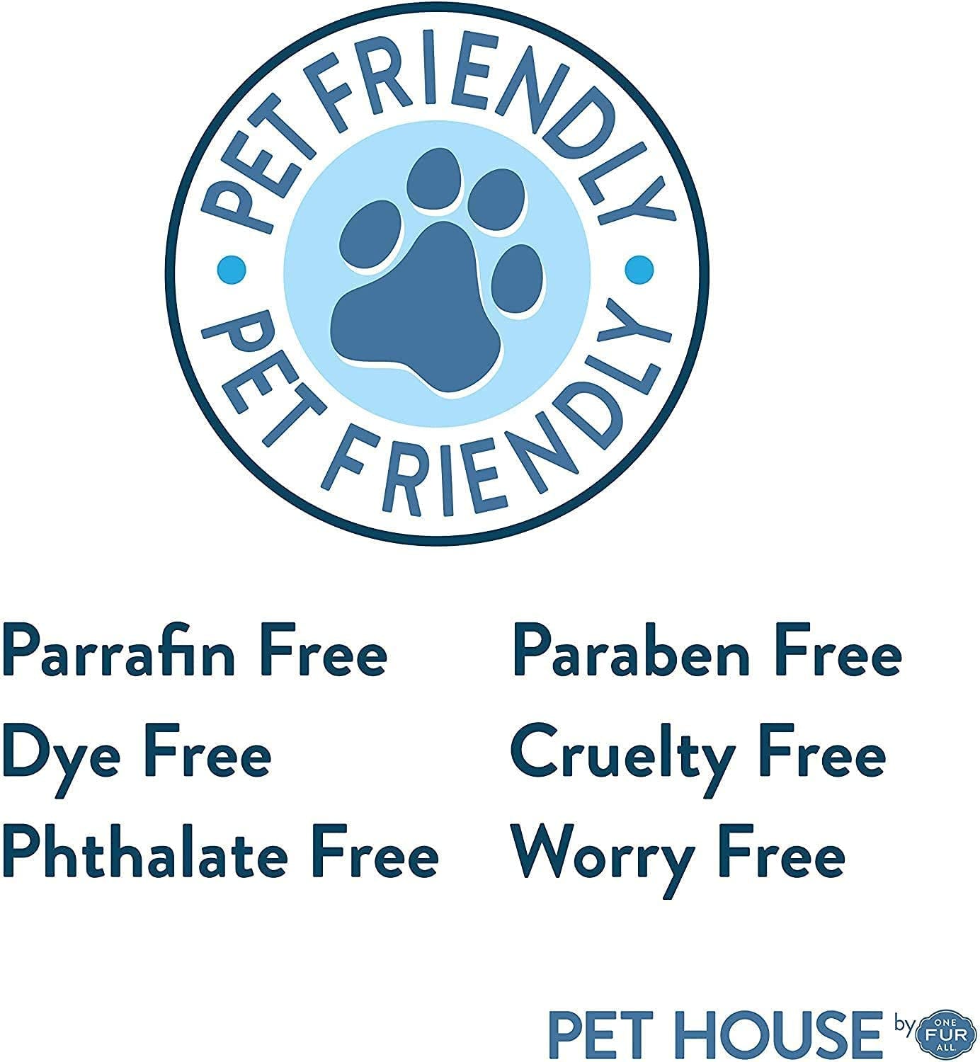 Pet House Christmas Candles, Long Lasting, Clean Burning, Soy Wax Scented Pet Odor Candles, Gingerbread Cookies