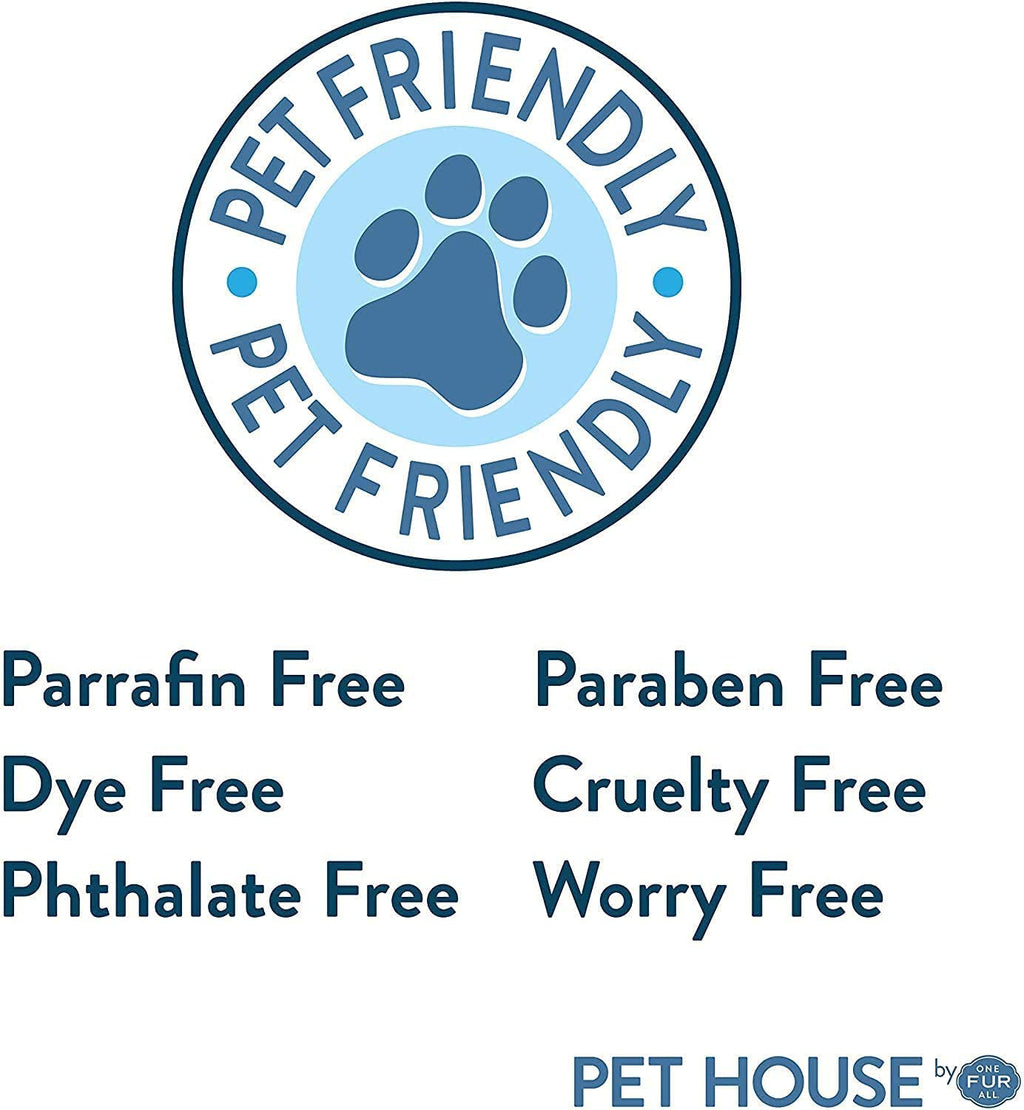 Pet House Fall Candles, Long Lasting, Clean Burning, Soy Wax Scented Candles for Pet Odor, Pumpkin Spice, 2 Pack